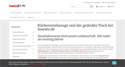 Desktop Screenshot of hawato.de